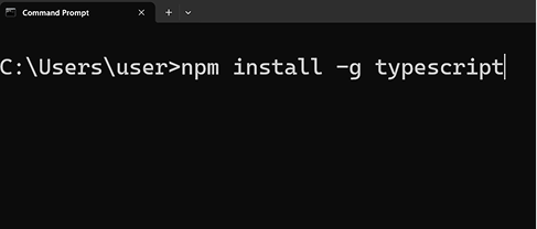 Install TypeScript